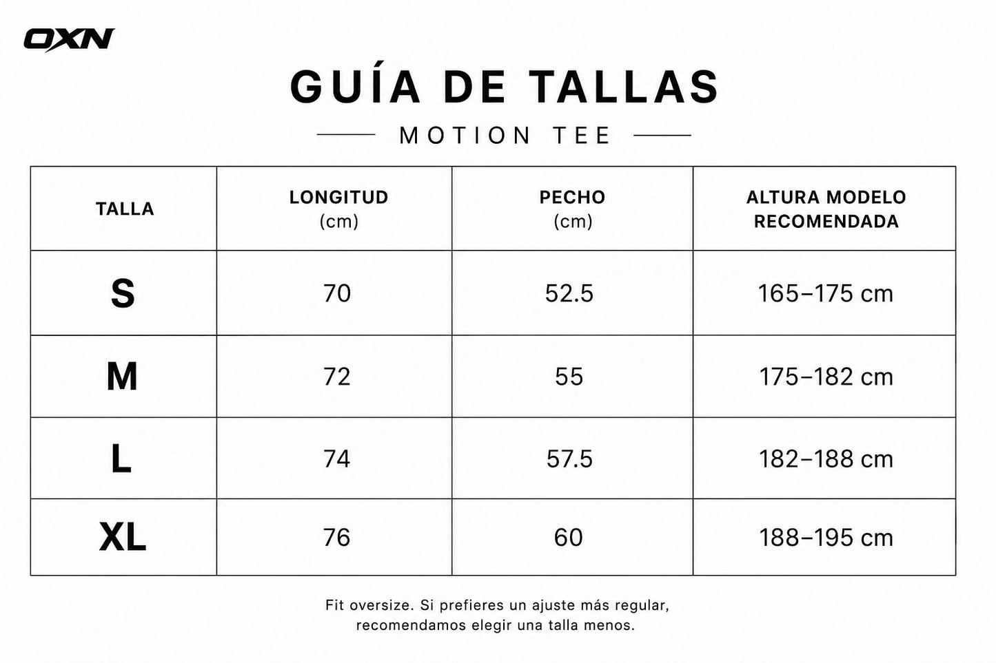 OXN Motion Tee - Black